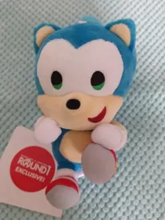 SONIC ＆ FRIENDS ひょこぴょこ ぬいぐるみ ラウンドワン ソニック
