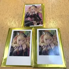 にじさんじ SitR 福岡公演 チェキ風カード 鷹宮リオン 3枚セット