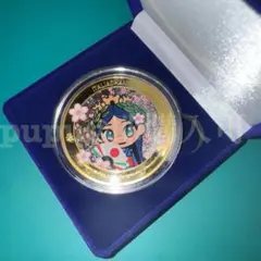 イタリア10センテシモ銅貨加刻印カウンターマーク「SAPOL」