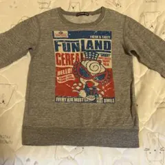 HYSTERIC FUNLAND CEREAL トレーナー グレー