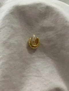 クライフ　イヤリング　片耳のみ　ゴールド　Lサイズ