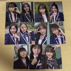 日プ女子制服トレカ 11枚まとめ売り