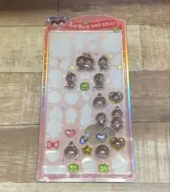 モンチッチ うるちゅるポップシール おすそ分け