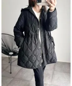 ハーフコート キルティングジャケット