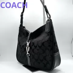美品✨COACH ショルダーバッグ ワンショルダー シグネチャー6091ブラック