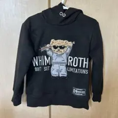 WHIM ROTH クマ刺繍 トレーナー