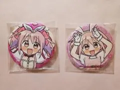 まどマギ 描き起こし 小津 トレーディンググリッター缶バッジ 鹿目まどか