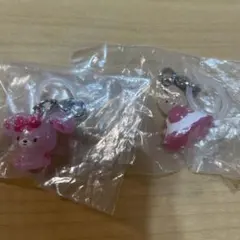 サンリオゆるっとめじるしアクセサリー　ボンボンリボン　マロンクリーム