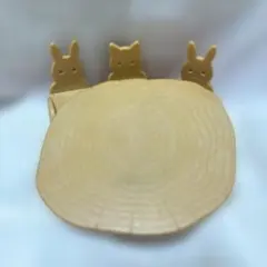 シルバニアファミリー 切り株テーブル うさぎイス セット