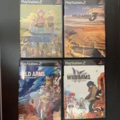 PS2 ワイルドアームズ4本セット（AF、3、4、5）