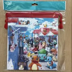 ポケパークカントーPoKePARK KANTO 限定　ポケモン巾着