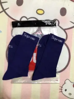 supreme hanes ソックス