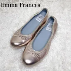 Emma Francis エマフランシス フラットパンプス リボン バレエ 25