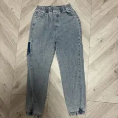 デニムパンツ ウエストゴム 160サイズ