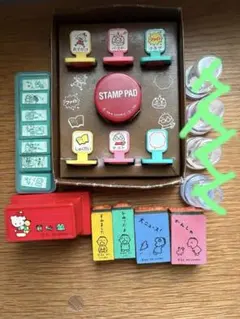 サンリオ レトロ スタンプセット 1989年