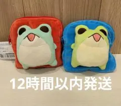 ただのかえるたち はたらくぬいぐるみポーチ 2点セット namco 限定