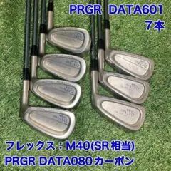 プロギアデータ601 ヘッド三浦技研製造#7-P,A + キャロウェイ#5, 6