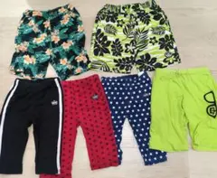 ベビードール ハーフパンツ 6点セット