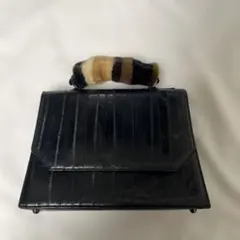 バック　ハンドルカバー　ファー