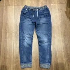 H&M デニム　ジョガーパンツ　size145