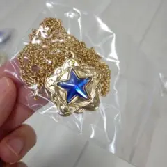 セボンスターメッキネックレススターブルー