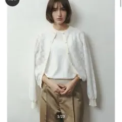 新品未使用　ohga Jasmine Twin Knit カーディガンセットのサムネイル