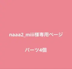 naaa2_miii様専用ページ