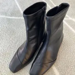fitfit スクエアトゥー　ブーツ
