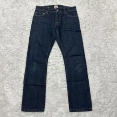 SOMET ソメ 赤耳 セルビッジ デニムパンツ 28インチ S相当 インディゴのサムネイル