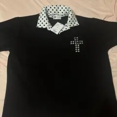 i am swag ブラック ポロシャツ opium fti y2k POLO - メルカリ
