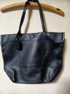 美品REN トートバッグ ブラック レザー 日本製のサムネイル