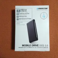【ほぼ未使用】FREECOM MOBILE DRIVE XXS 3.0 1TB