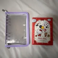 ハローキティシール帳 バインダー 2冊セット サンリオシール・ステッカー付