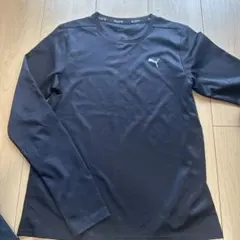 PUMA ランニング 長袖 トップス 黒 S