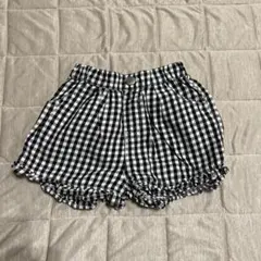 アプレレクール　90 ショートパンツ　ギンガムチェック　女の子