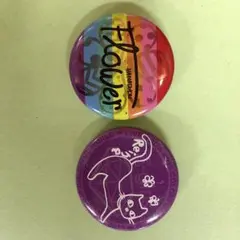 E-girlsサイン缶バッチ