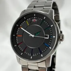 ORIENT オリエント レインボーディスク 裏スケルトン ブラック AT
