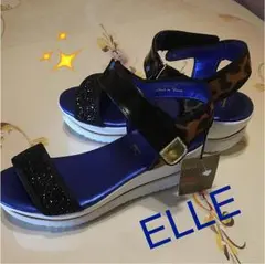 ✨ELLE サンダル 新品未使用 タグ付き