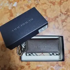 【新品未使用品】箱付き★BURBERRY LONDON★キーケース★ノバチェック