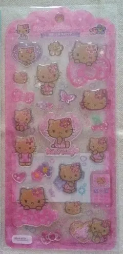 日焼けキティ　ドロップジェリーシール