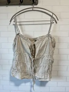 H&M ベージュ キャミソール Mサイズ
