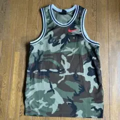Nike バスケットボール タンクトップ カモフラ柄 S