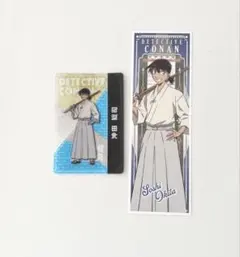 名探偵コナン ロングステッカー ぷちスタンドディスプレイ 沖田総司
