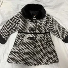 K.E.W.Z ジグザグパターンコート 100