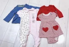 カーターズ ベビー服セット（ロンパース・ドレス）