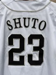 超美品!!周東佑京選手 SoftBank HAWKS ユニホーム Sサイズのサムネイル