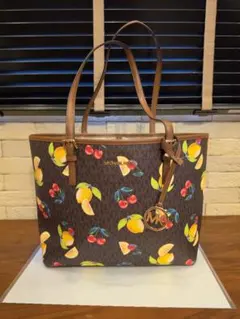 MICHAEL KORS マイケルコース トートバッグ フルーツ柄 2 - メルカリ