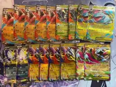 ポケモンカード メガ ex まとめ売り 17枚 メガルカリオ メガラティアス他