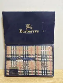 #1878 Burberrys チェック柄タオルセット