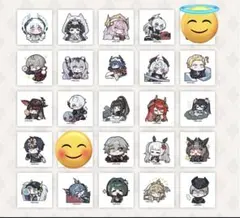 パニグレ　ORBcafe　コラボカフェ　入場特典ステッカー　23枚セット